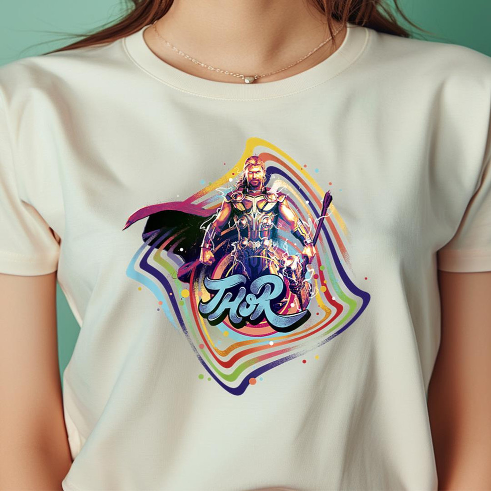 Marvel Thor Love And Thunder Thor Groovy Retro Poster PNG, Thor PNG, Thor Ragnarok Digital Png Files.jpg