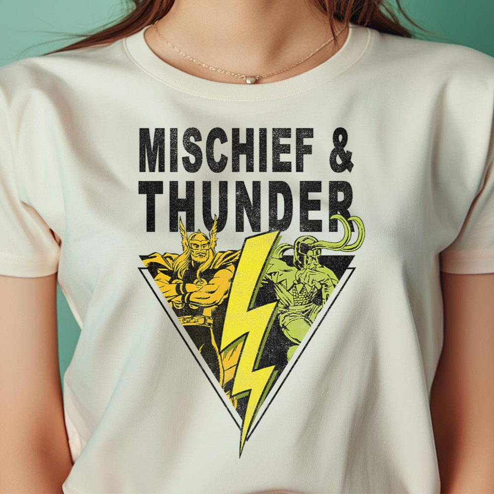 Marvel Thor Loki Mischief And Thunder Text Poster PNG, Thor PNG, Thor Ragnarok Digital Png Files.jpg