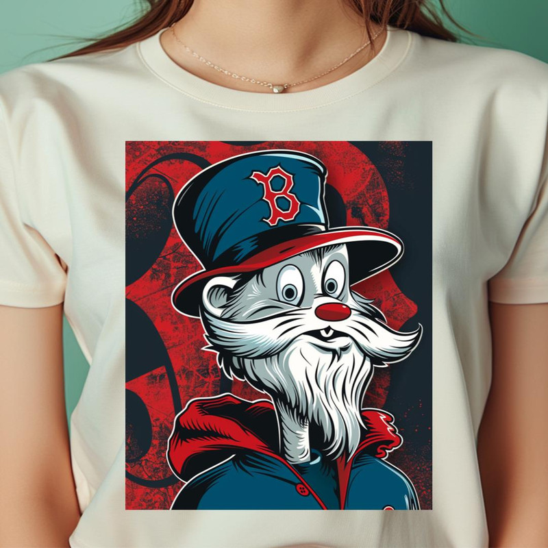Seuss Illustrates Red Sox Spirit PNG, Dr Seuss Vs Boston Red Sox logo PNG, Dr Seuss Digital Png Files.jpg