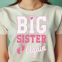 big sister again amazing news png, pregnancy reveal png