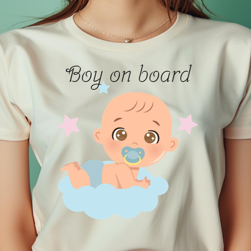Boy On Board Blissful Unveiling PNG, Pregnancy Reveal PNG.jpg