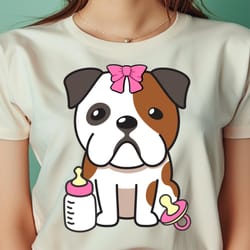 cute bulldog stunning discovery png, pregnancy reveal png