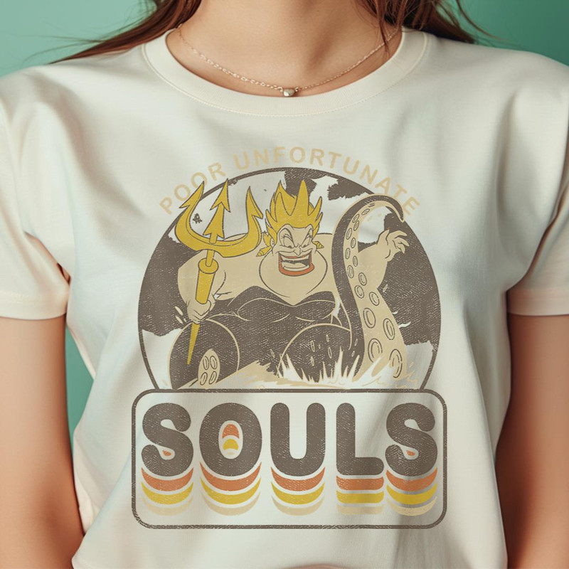 Disney Villains Ursula Poor Unfortunate Souls Retro PNG, Villains PNG, Disney Villains Digital Png Files.jpg
