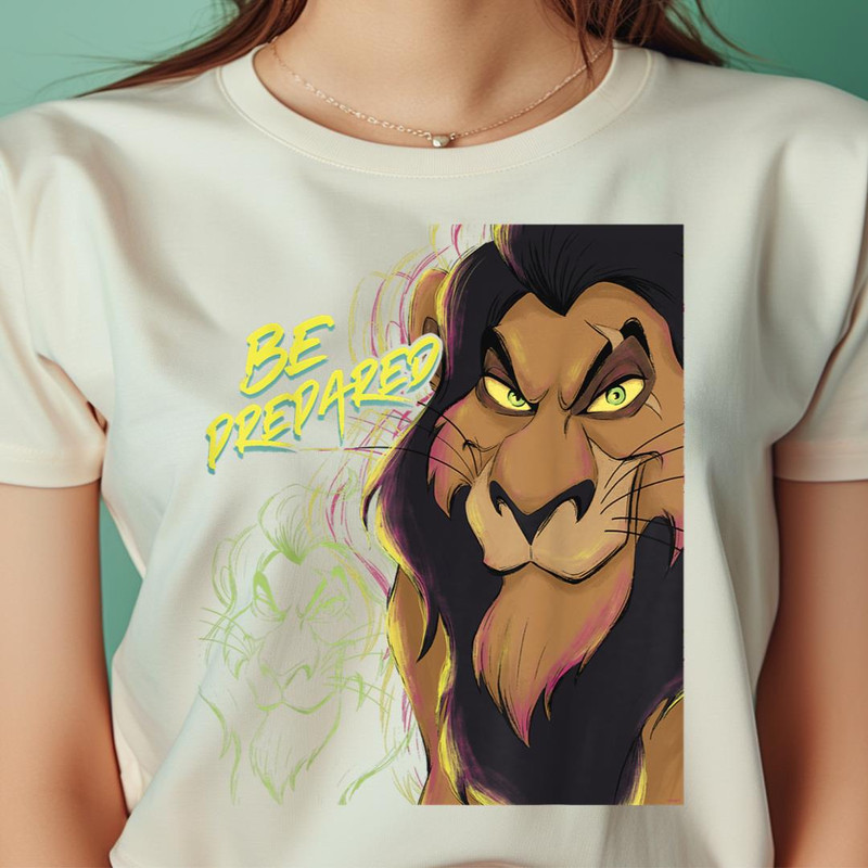 Disneys The Lion King Scar Be Prepared Villains Halloween PNG, Villains PNG, Disney Villains Digital Png Files.jpg