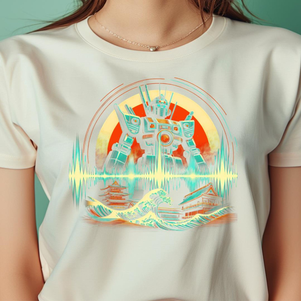 Japan Graphic Tee Retro Audio Odyssey PNG, Soundwave PNG.jpg