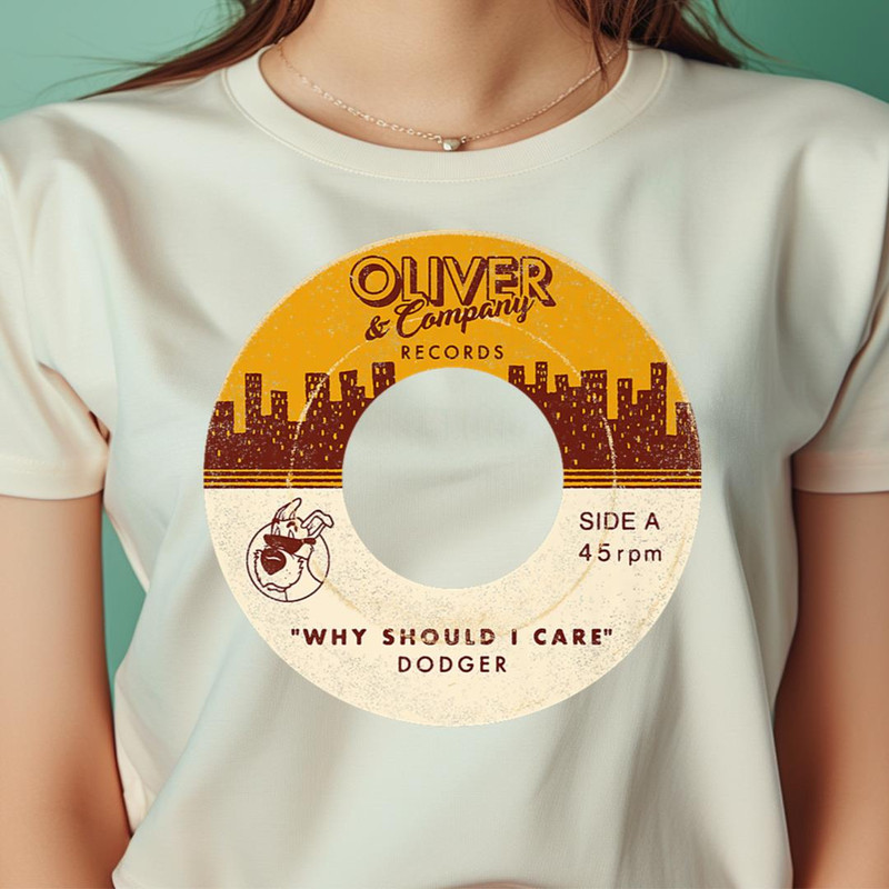 Disney Oliver & Company Records Why Should I Care Dodger Premium PNG, Winnie The Pooh PNG, The Pooh Digital Png Files.jpg