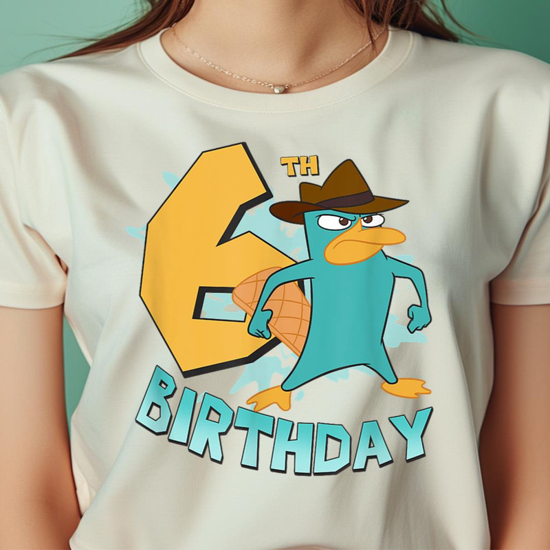 Disney Phineas And Ferb Perry Sixth Birthday PNG, Winnie The Pooh PNG, The Pooh Digital Png Files.jpg