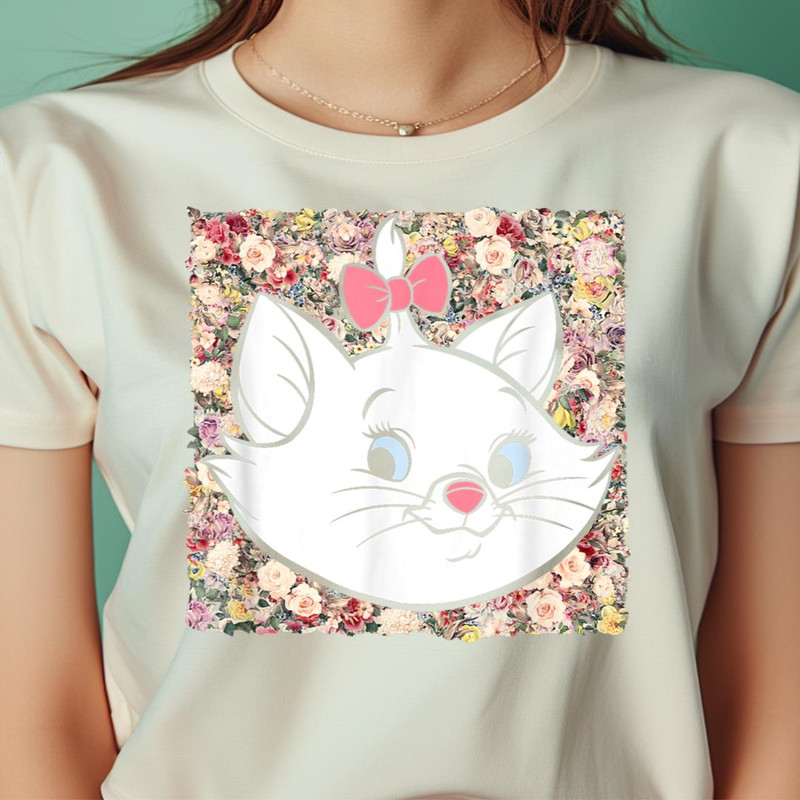 Disney The Aristocats Boxed Floral Marie PNG, Winnie The Pooh PNG, The Pooh Digital Png Files.jpg
