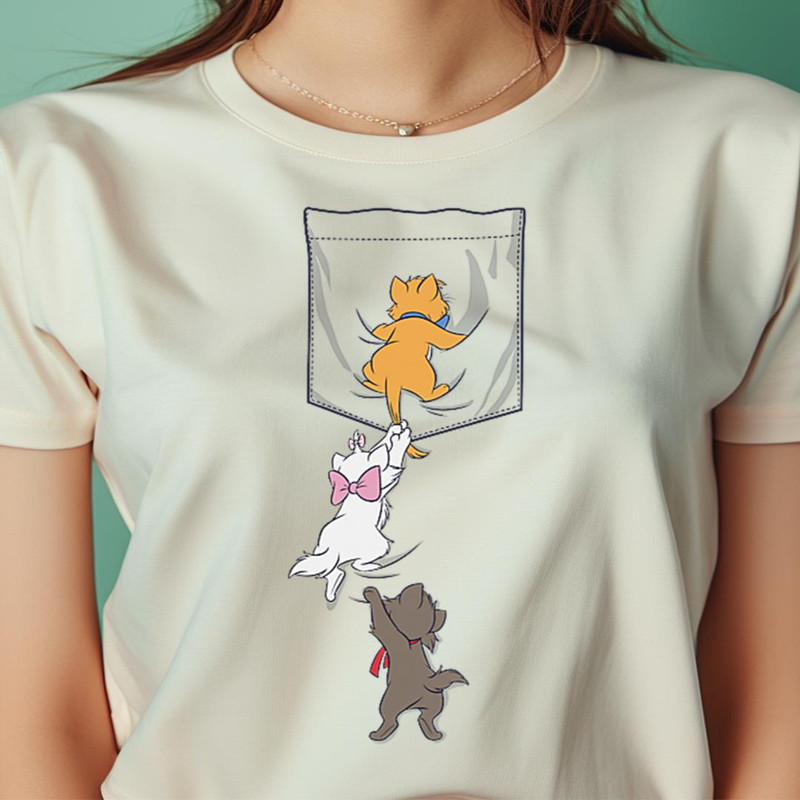 Disney The Aristocats Kitten Pocket PNG, Winnie The Pooh PNG, The Pooh Digital Png Files.jpg