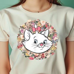 disney the aristocats marie floral portrait png, winnie the pooh png, the pooh digital png files