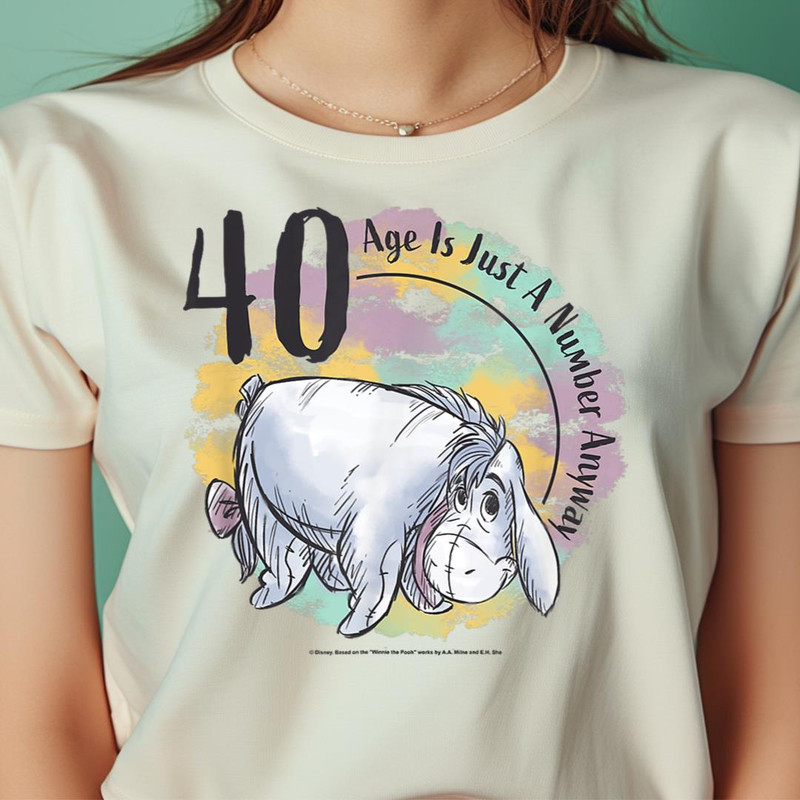 Disney Winnie The Pooh Birthday Eeyore Fortieth Birthday PNG, Winnie The Pooh PNG, The Pooh Digital Png Files.jpg