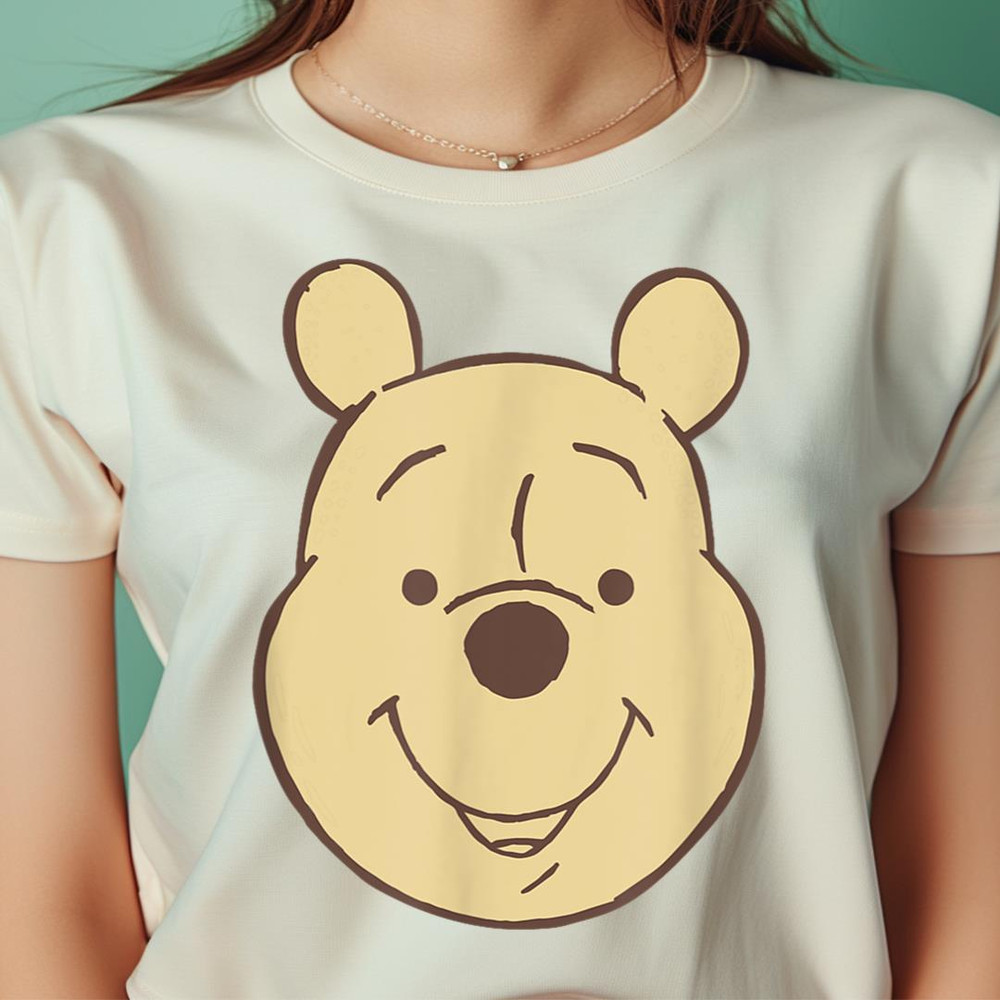 Disney Winnie The Pooh Classic Vintage Bear Big Face PNG, Winnie The Pooh PNG, The Pooh Digital Png Files.jpg