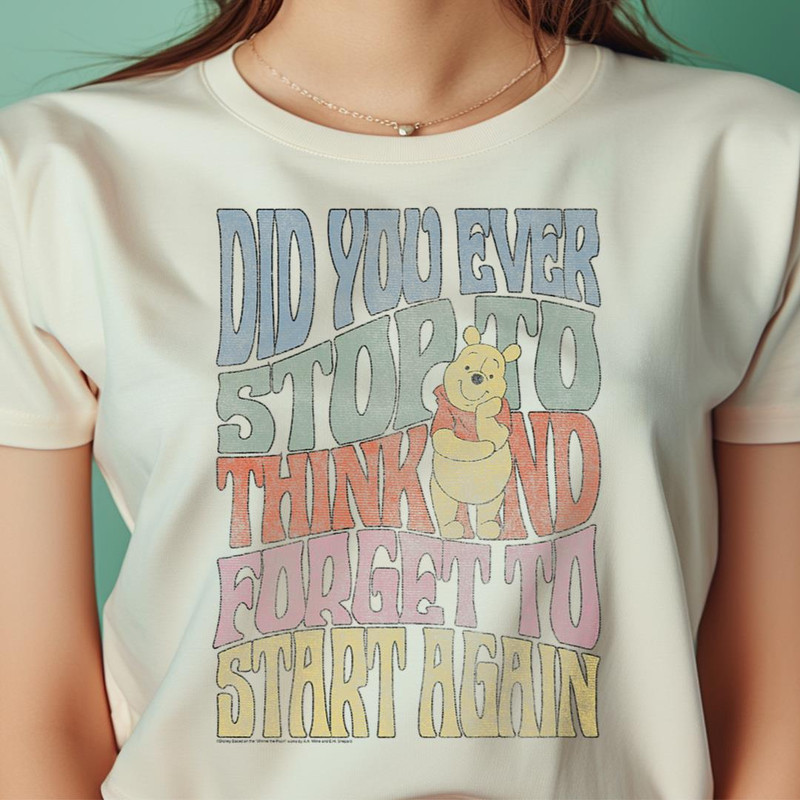 Disney Winnie The Pooh Did You Ever Stop To Think Premium PNG, Winnie The Pooh PNG, The Pooh Digital Png Files.jpg