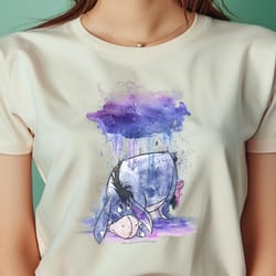 disney winnie the pooh eeyore watercolor rain cloud premium png, winnie the pooh png, the pooh digital png files