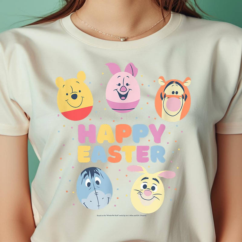 Disney Winnie The Pooh Group Shot Happy Easter Balloons PNG, Winnie The Pooh PNG, The Pooh Digital Png Files.jpg