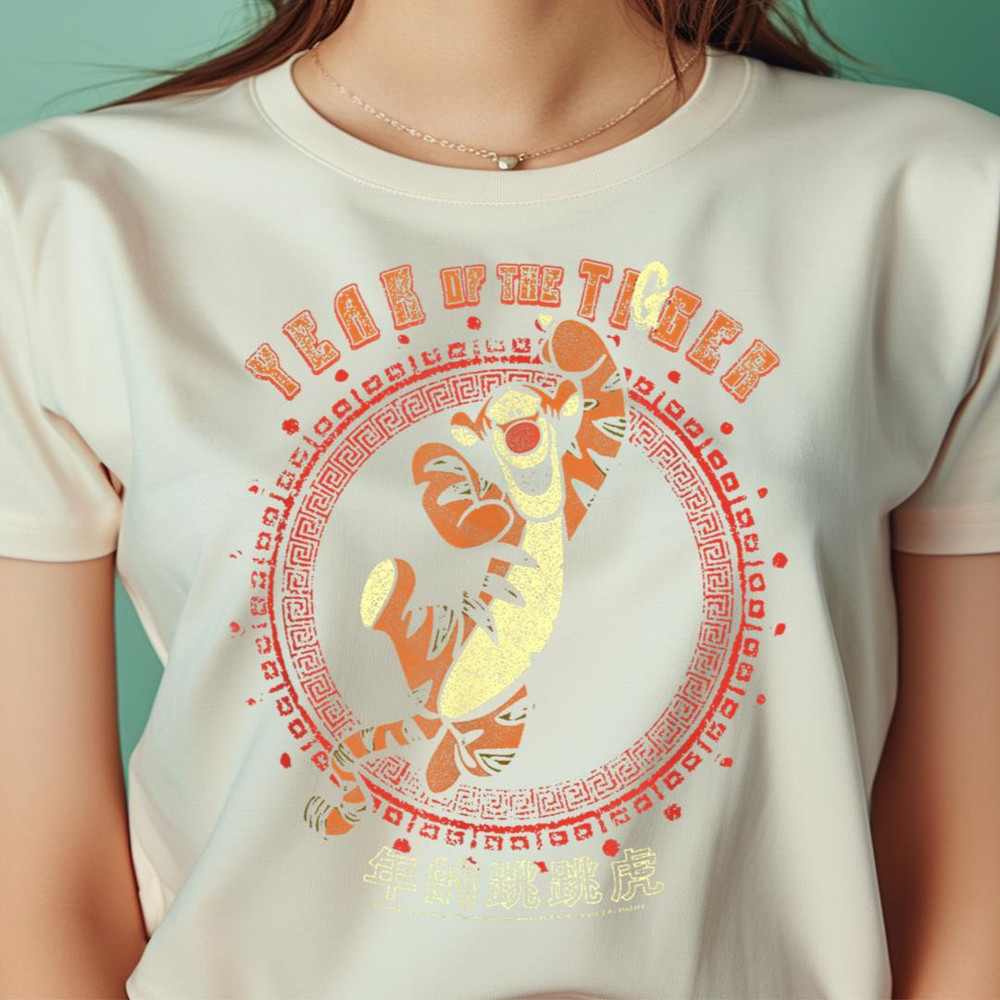 Disney Winnie The Pooh Lunar New Year 2022 Tigger Roar PNG, Winnie The Pooh PNG, The Pooh Digital Png Files.jpg