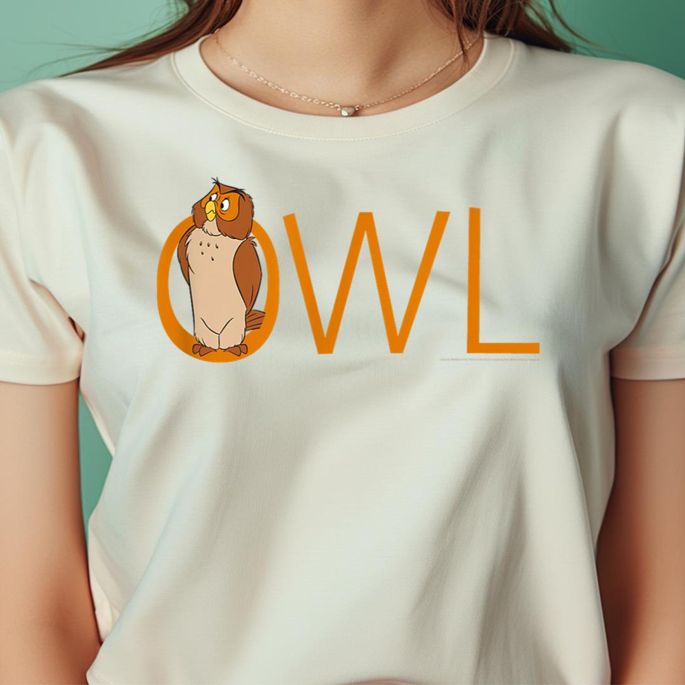 Disney Winnie The Pooh Owl Classic Lettering PNG, Winnie The Pooh PNG, The Pooh Digital Png Files.jpg