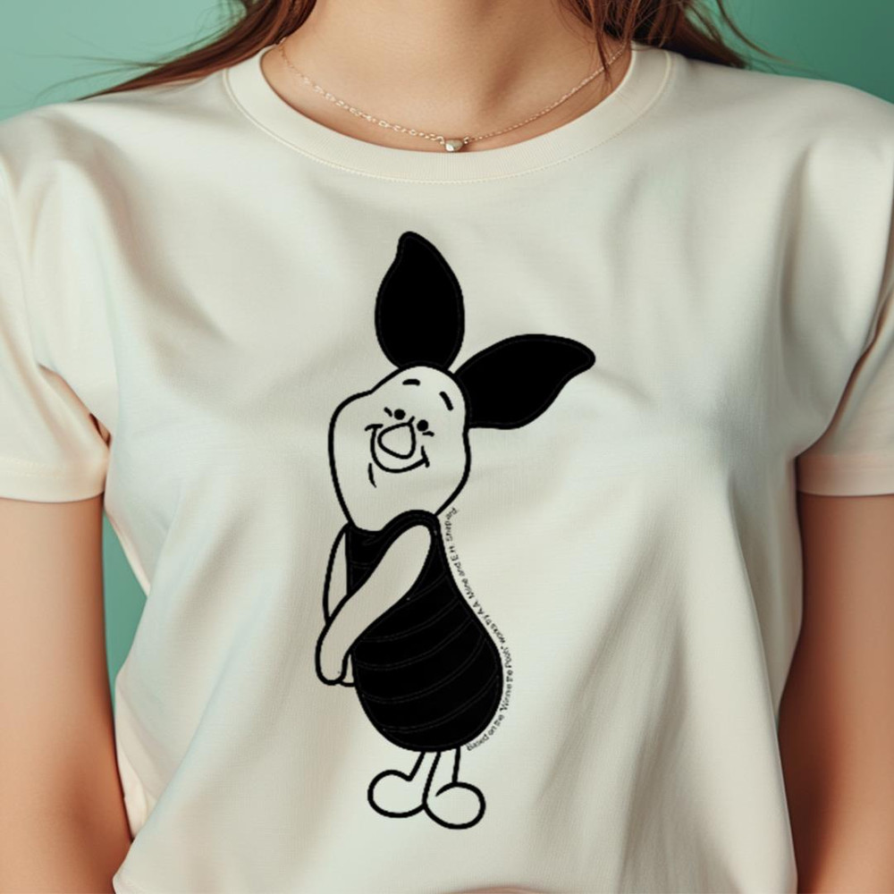 Disney Winnie The Pooh Piglet Simple Left Chest PNG, Winnie The Pooh PNG, The Pooh Digital Png Files.jpg