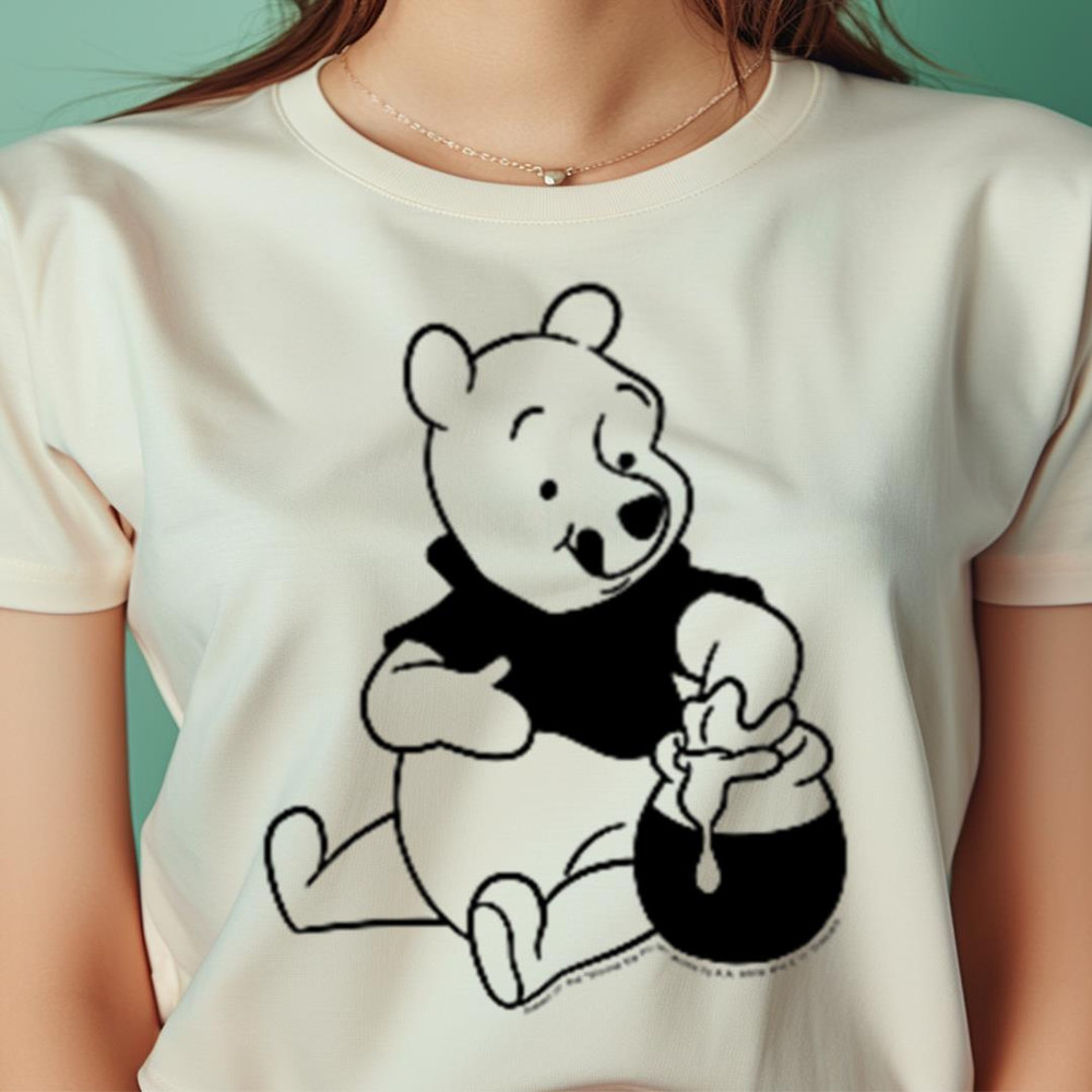 Disney Winnie The Pooh Simple Left Chest Premium PNG, Winnie The Pooh PNG, The Pooh Digital Png Files.jpg