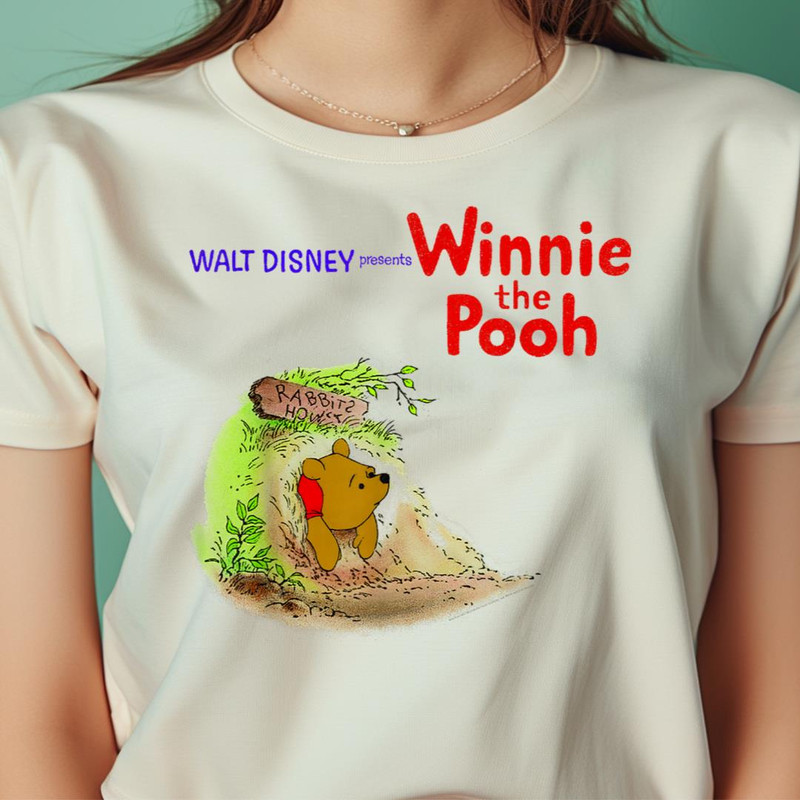 Disney Winnie The Pooh Stuck In Rabbit'S House PNG, Winnie The Pooh PNG, The Pooh Digital Png Files.jpg