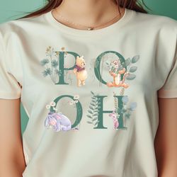 winnie the pooh - pooh flowers premium png, winnie the pooh png, the pooh digital png files