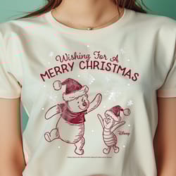 winnie the pooh - wishing for a merry christmas png, winnie the pooh png, the pooh digital png files