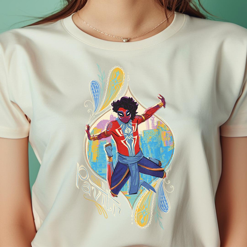 Marvel Spider Man Across The Spider Verse Part 1 Pavitr Jump PNG, Spider Man PNG, Spider Gwen Digital Png Files.jpg