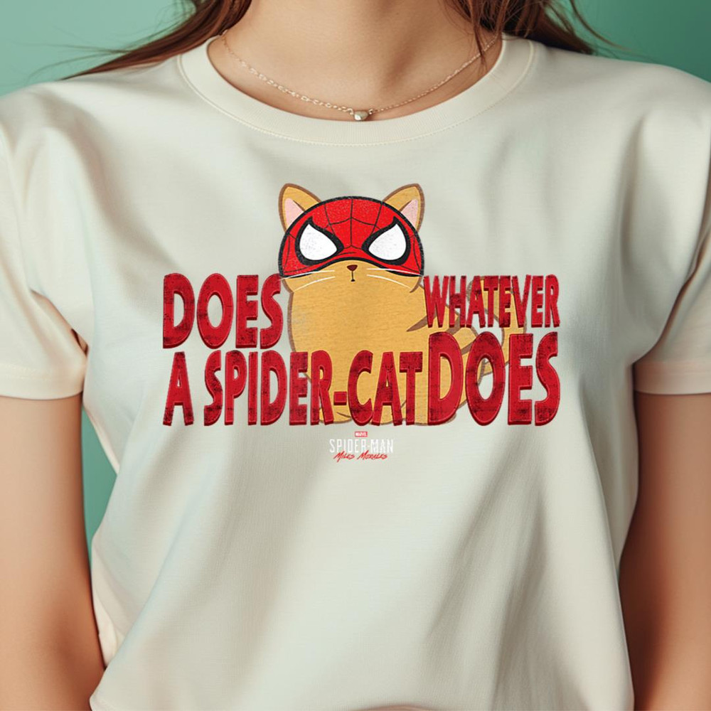 Marvel Spider Man Miles Morales Spider Cat Does Whatever PNG, Spider Man PNG, Spider Gwen Digital Png Files.jpg