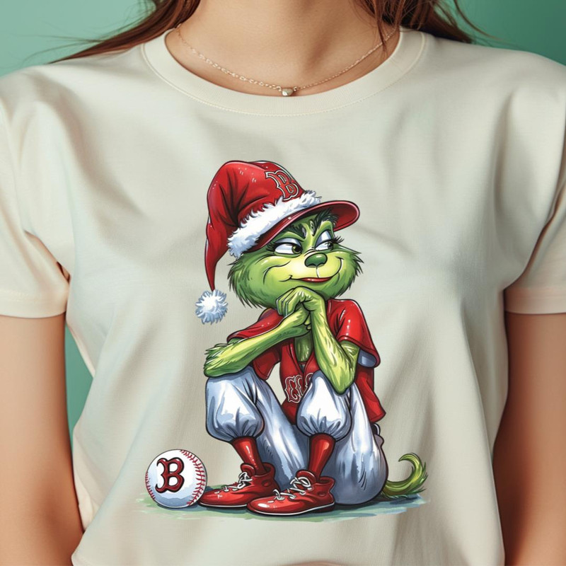 Beantown Baseball Goes Seuss Wild PNG, The Grinch Vs Boston Red Sox PNG, The Grinch Digital Png Files.jpg