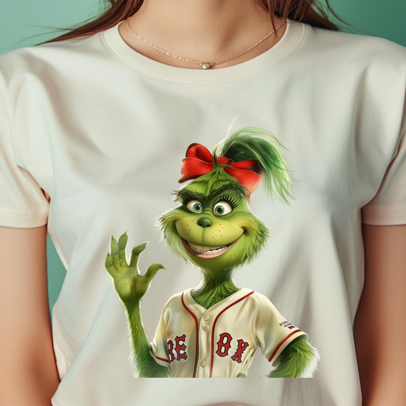 Colorful Seuss Joins Boston Team PNG, The Grinch Vs Boston Red Sox PNG, The Grinch Digital Png Files.jpg