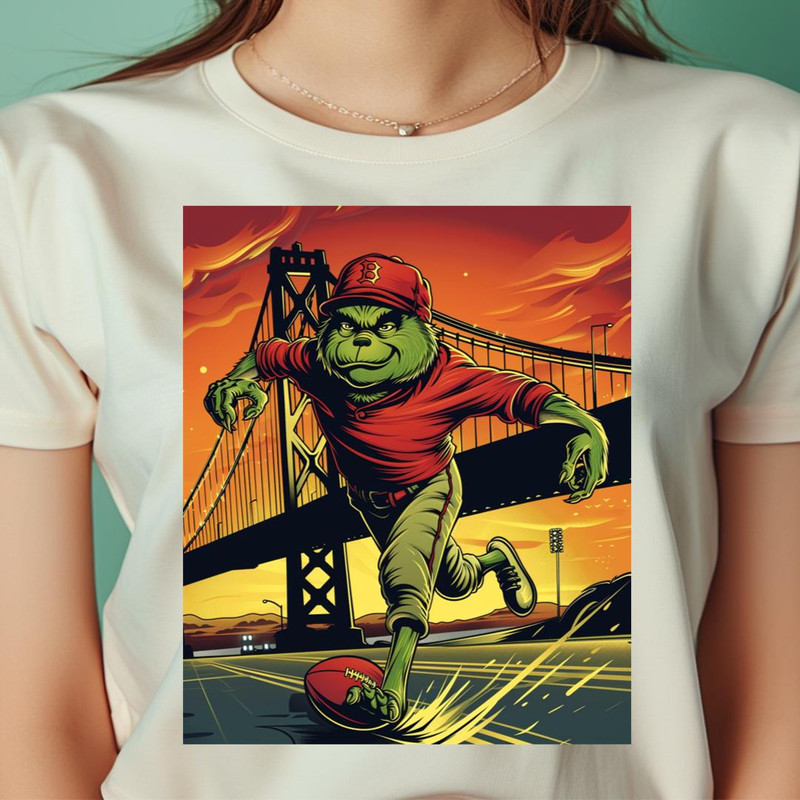Sox Fans Enter Seuss World PNG, The Grinch Vs Boston Red Sox PNG, The Grinch Digital Png Files.jpg