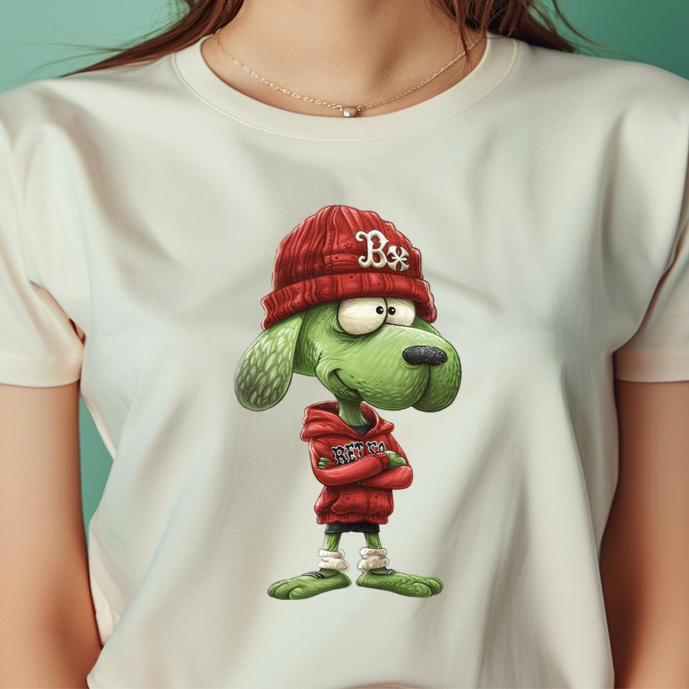 Doghouse Next To Green Monster PNG, Snoopy Vs Boston Red Sox logo PNG, Snoopy Vs Boston Digital Png Files.jpg