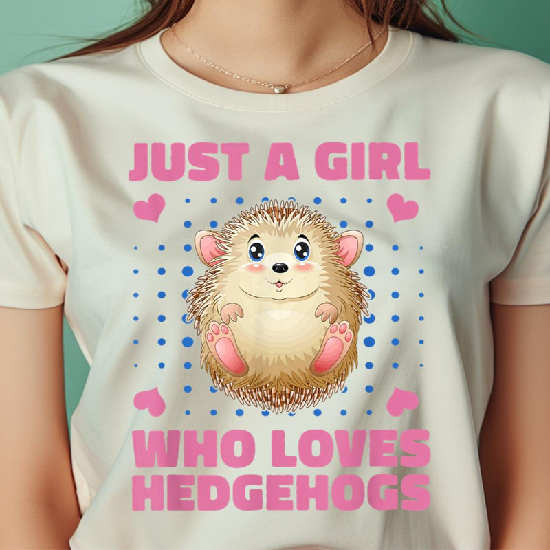 Just A Girl Kids Hedgehog Girl PNG, Sonic the Hedgehog PNG, Digital Png Files.jpg
