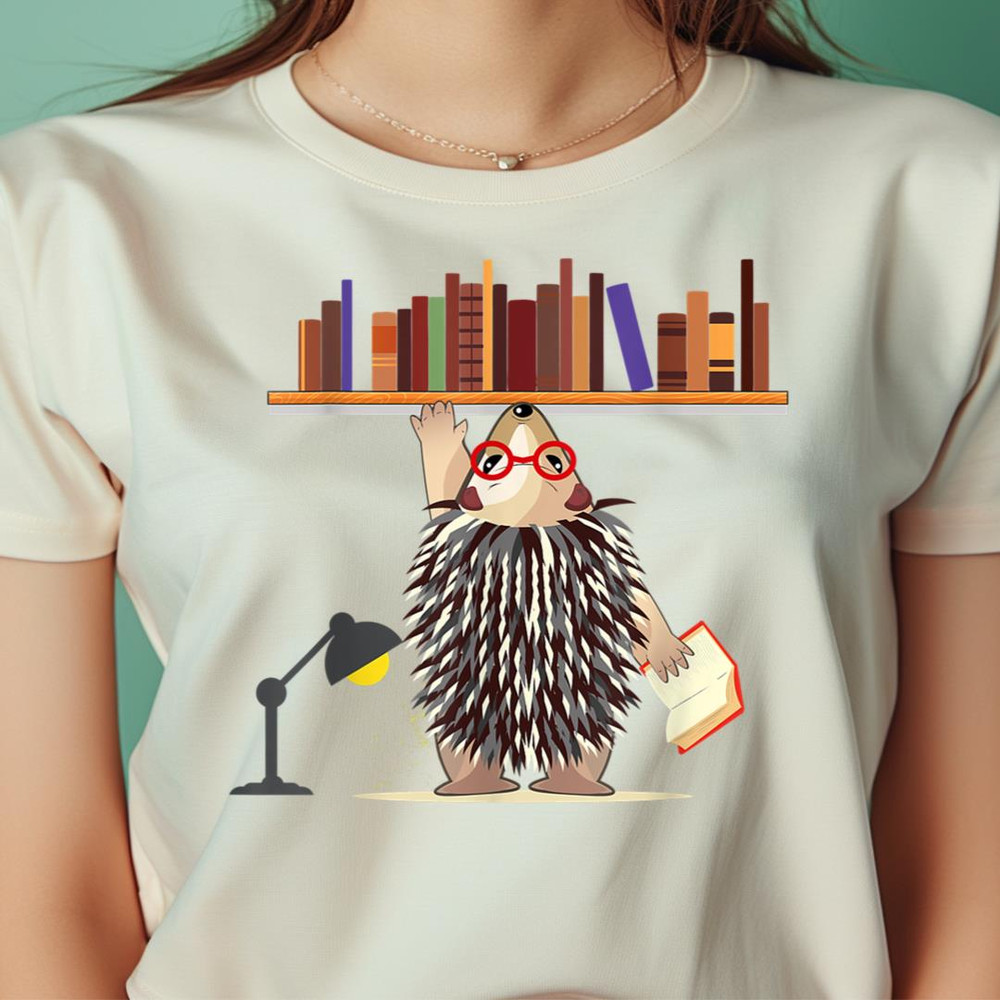 Hedgehog Book Nerd Library Literacy PNG, Sonic the Hedgehog PNG, Digital Png Files.jpg