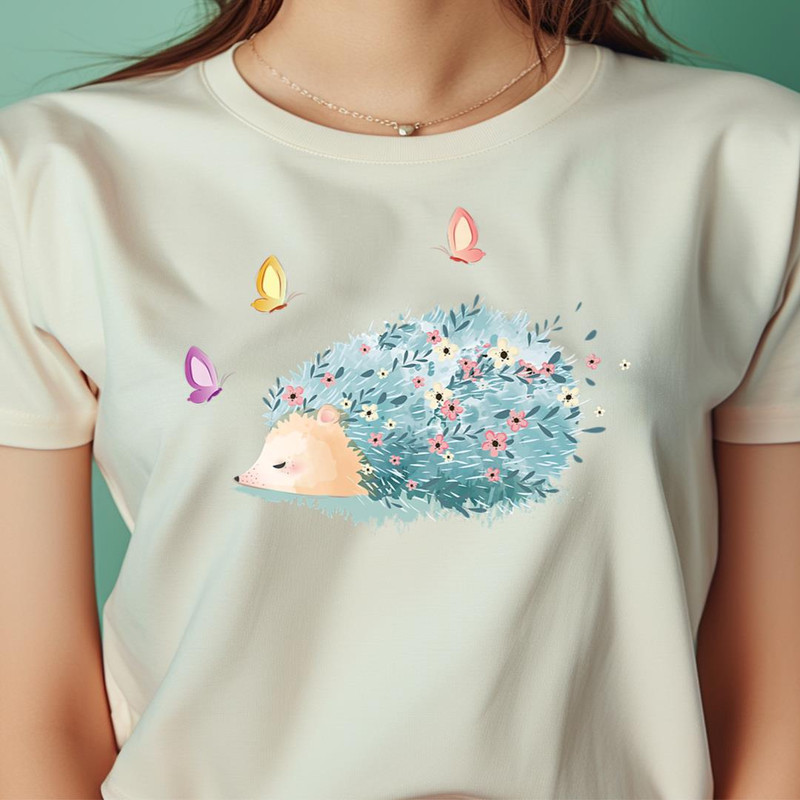 Cute Hedgehog Butterfly Teenage Girl Gift PNG, Sonic the Hedgehog PNG, Digital Png Files.jpg