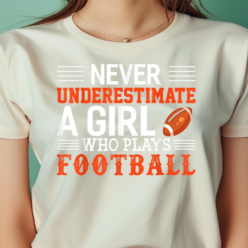 Football Girl Never Underestimate A Girl Who Plays Football PNG, The Powerpuff Girls PNG, Digital Png Files.jpg