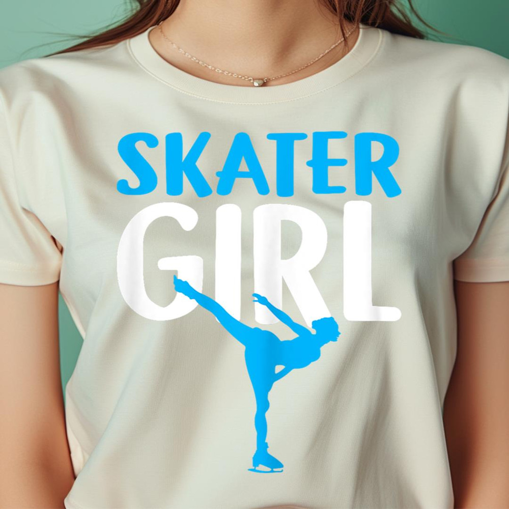 Ice Skating Girl Tee - Figure Skating Girl Cool PNG, The Powerpuff Girls PNG, Digital Png Files.jpg