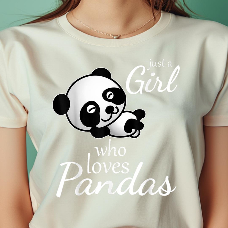 Just A Girl Who Loves Pandas - Panda Gifts For Girls Women PNG, The Powerpuff Girls PNG, Digital Png Files.jpg