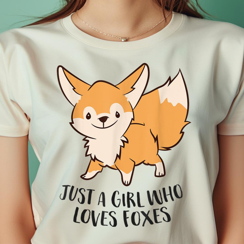 Loves Foxes Cute Fox Girl PNG, The Powerpuff Girls PNG, Digital Png Files.jpg