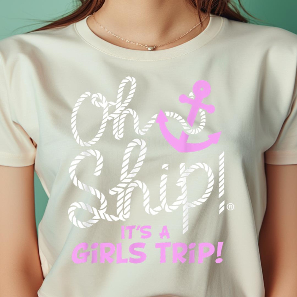 Oh Ship It'S A Girls Trip - Fun Flamingo Girls Cruise PNG, The Powerpuff Girls PNG,  Digital Png Files.jpg