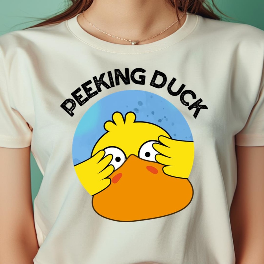 Chinese Dish Pun Playful Plumage PNG, Funny Duck PNG.jpg