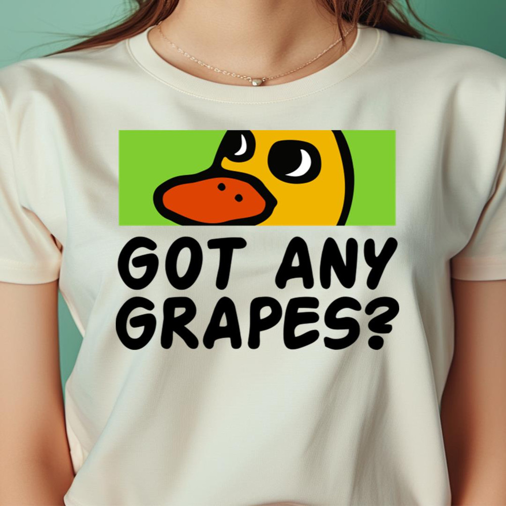 Got Any Grapes Amusing Quacks PNG, Funny Duck PNG.jpg