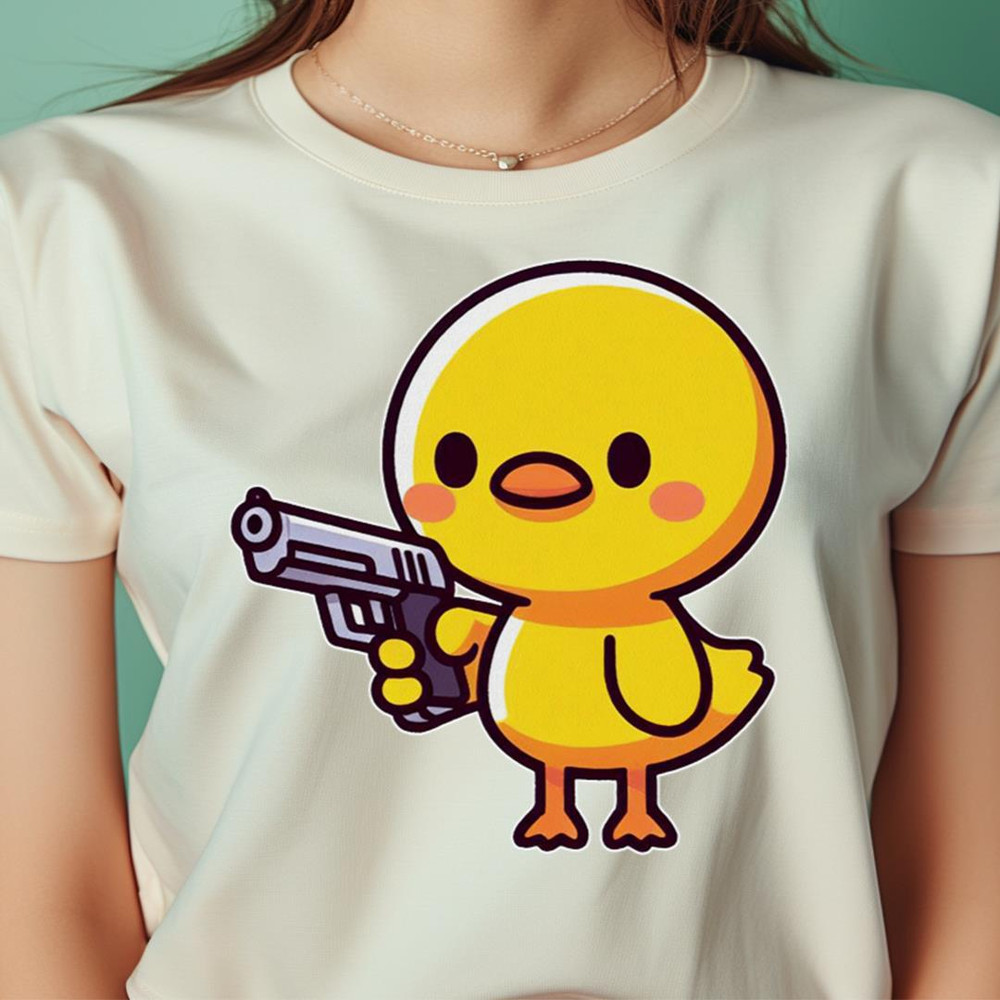 Gun Laughing Mallards PNG, Funny Duck PNG.jpg