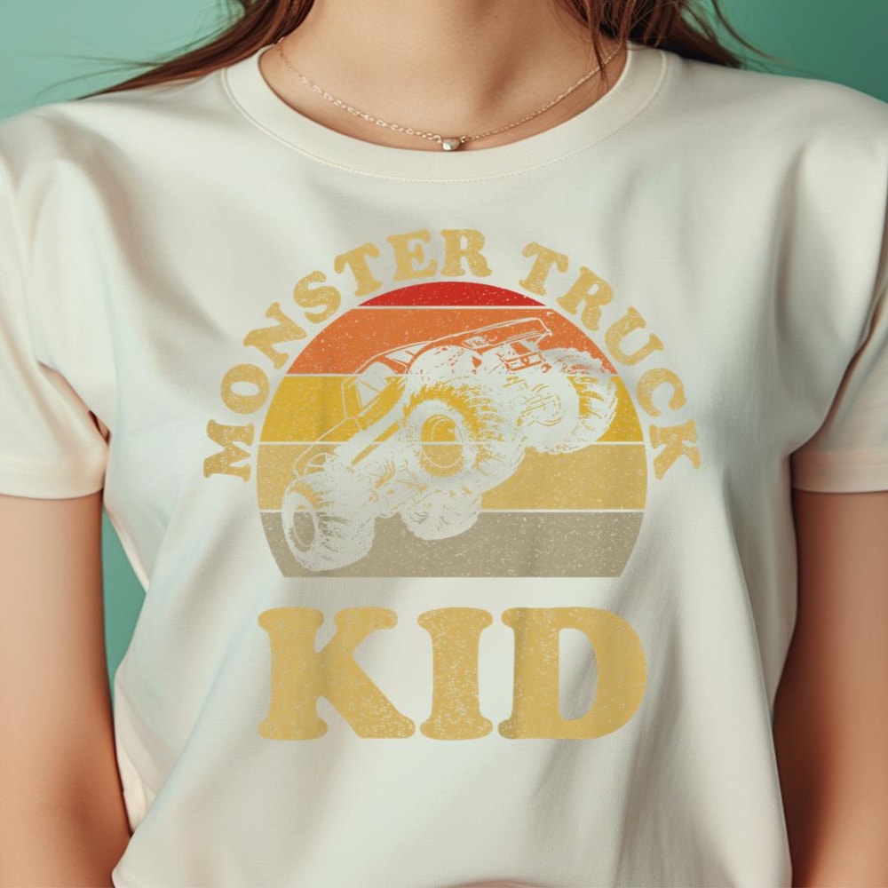 Monster Truck Kids Retro Vintage Monster Truck Shirt PNG, The Sesame Street Monsters PNG, Wookiee Monster Digital Png Files.jpg