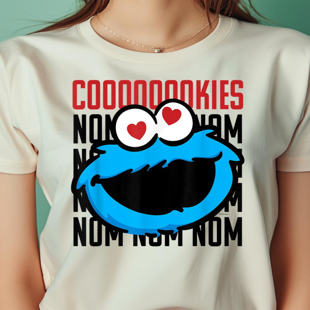 Sesame Street Cookie Monster Coooooookies PNG, The Sesame Street Monsters PNG, Wookiee Monster Digital Png Files.jpg