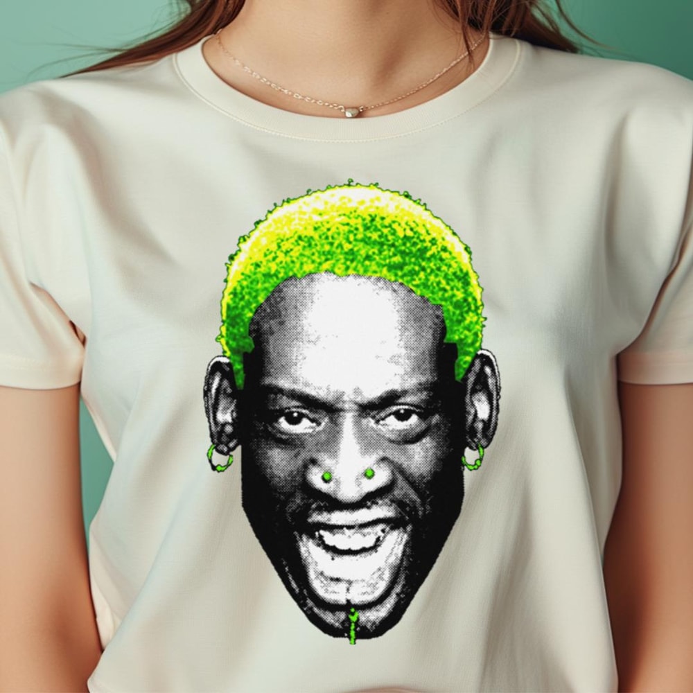 Rodman Green Hardcourt Hero PNG, Dennis Rodman PNG.jpg