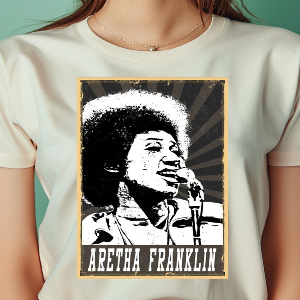 80S Style Aretha Franklin Legacy PNG, Aretha Franklin PNG.jpg