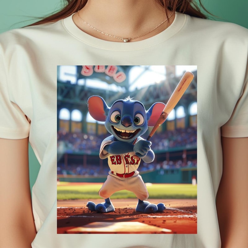 Stitch Vs Boston Red Sox Fast-Paced Fielding PNG, Stitch PNG, Boston Red Sox Digital Png Files.jpg