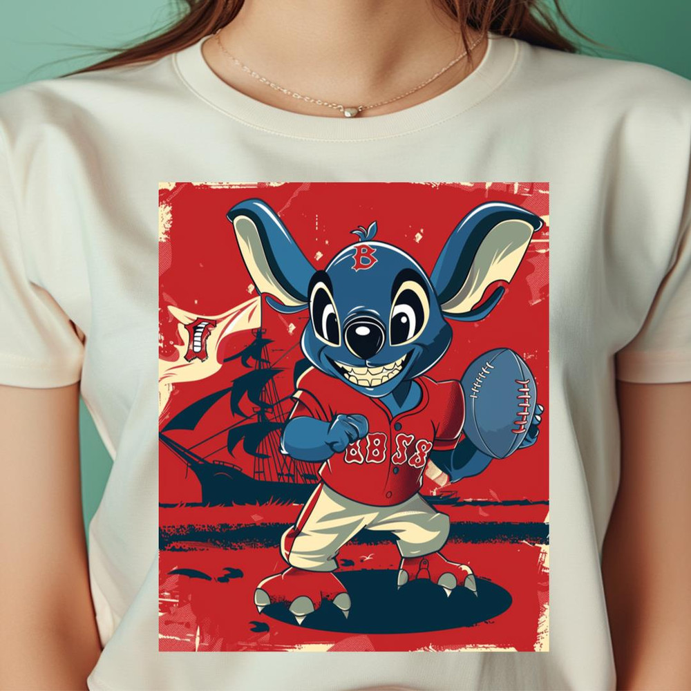 Stitch Vs Boston Red Sox Spaceman Steals Show PNG, Stitch PNG, Boston Red Sox Digital Png Files.jpg