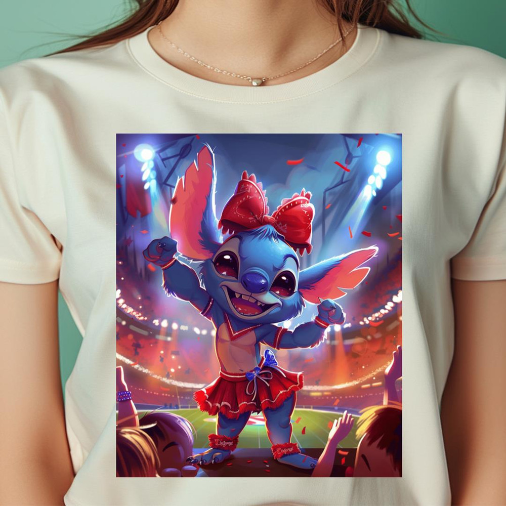 Stitch Vs Cleveland Indians Experiment On Diamond PNG, Stitch PNG, Cleveland Indians Digital Png Files.jpg